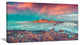 "Blue Waters in Spring" Seascape Canvas Photo Print, 32"x16"