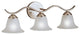Kichler Dover 3 Light Bath Light in Brushed Nickel