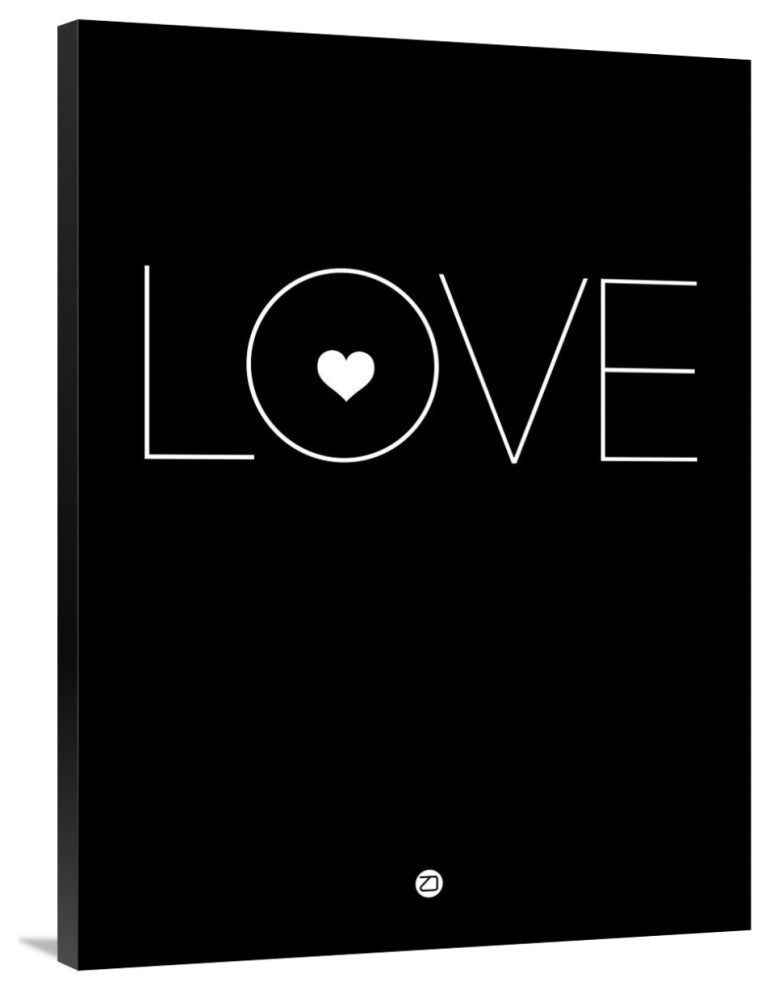 "Love Poster Black" Fine Art Print