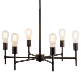 Bella Chandelier with Bulb, Bronze