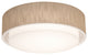 Sanibel 18'' Flush Mount, Jute Shade
