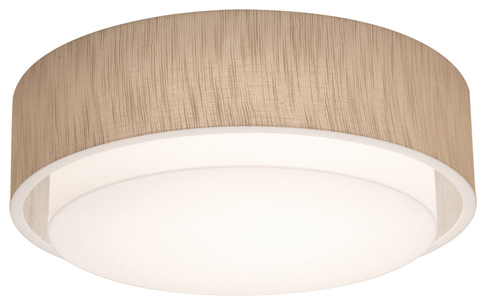 Sanibel 18'' Flush Mount, Jute Shade