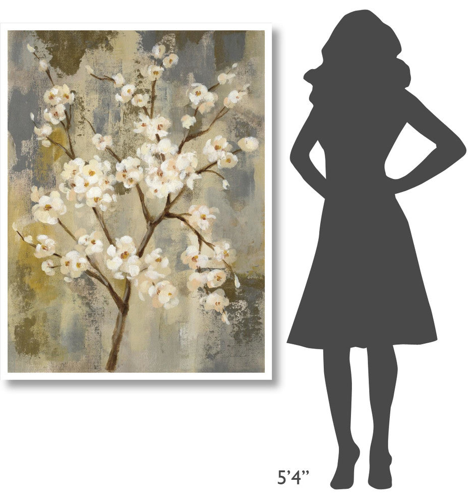 "Neutral Branches I" Digital Paper Print by Silvia Vassileva, 38"x50"