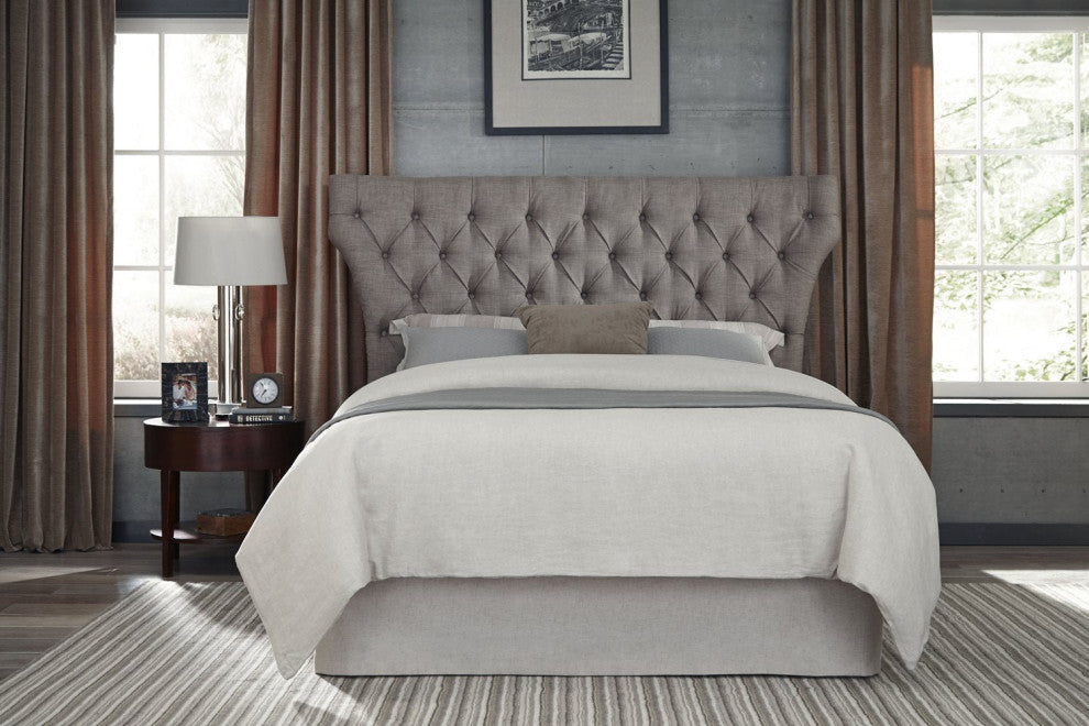 Modus Geneva E King Melina Headboard Bed, Dolphin