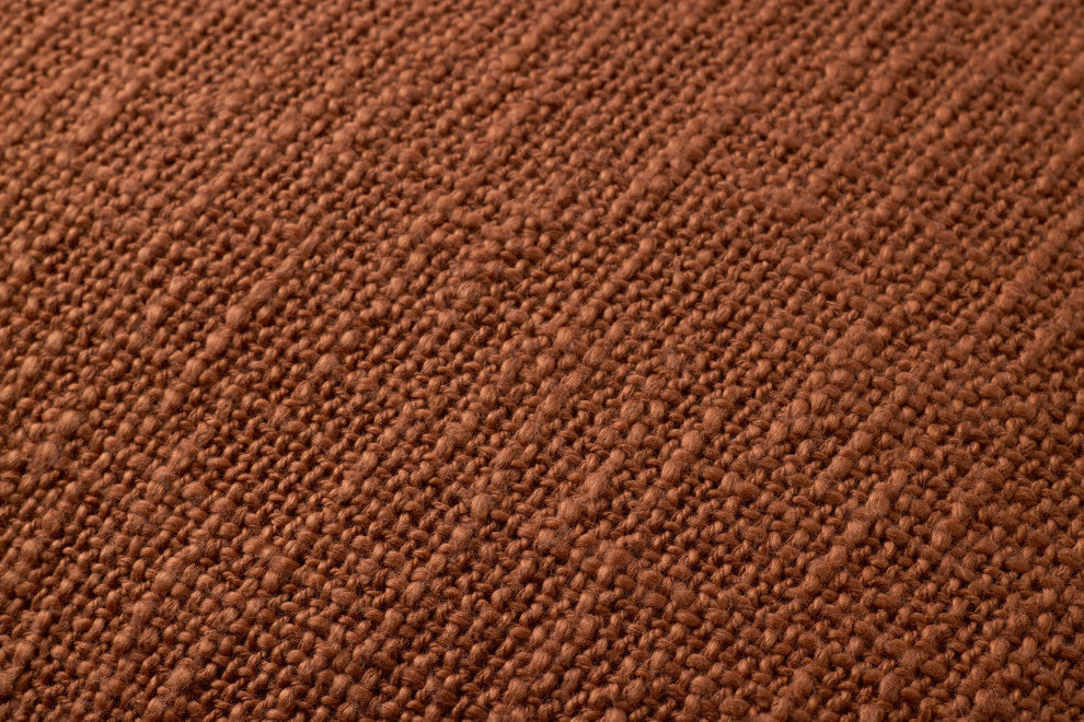 Loloi PLL0109 Terracotta 22'' x 22'' Cover WithDown