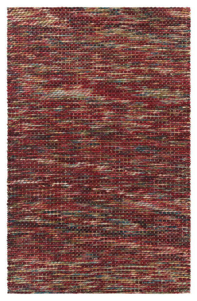 Argos Contemporary Area Rug, Red, 7'9"x10'6"