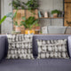 Plutus Off White Sherpa Faux Fur Luxury Throw Pillow, Off White, 20" x 20"