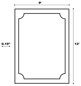 Callan Modern Rustic Abstract Indoor/Outdoor Shaped Area Rug