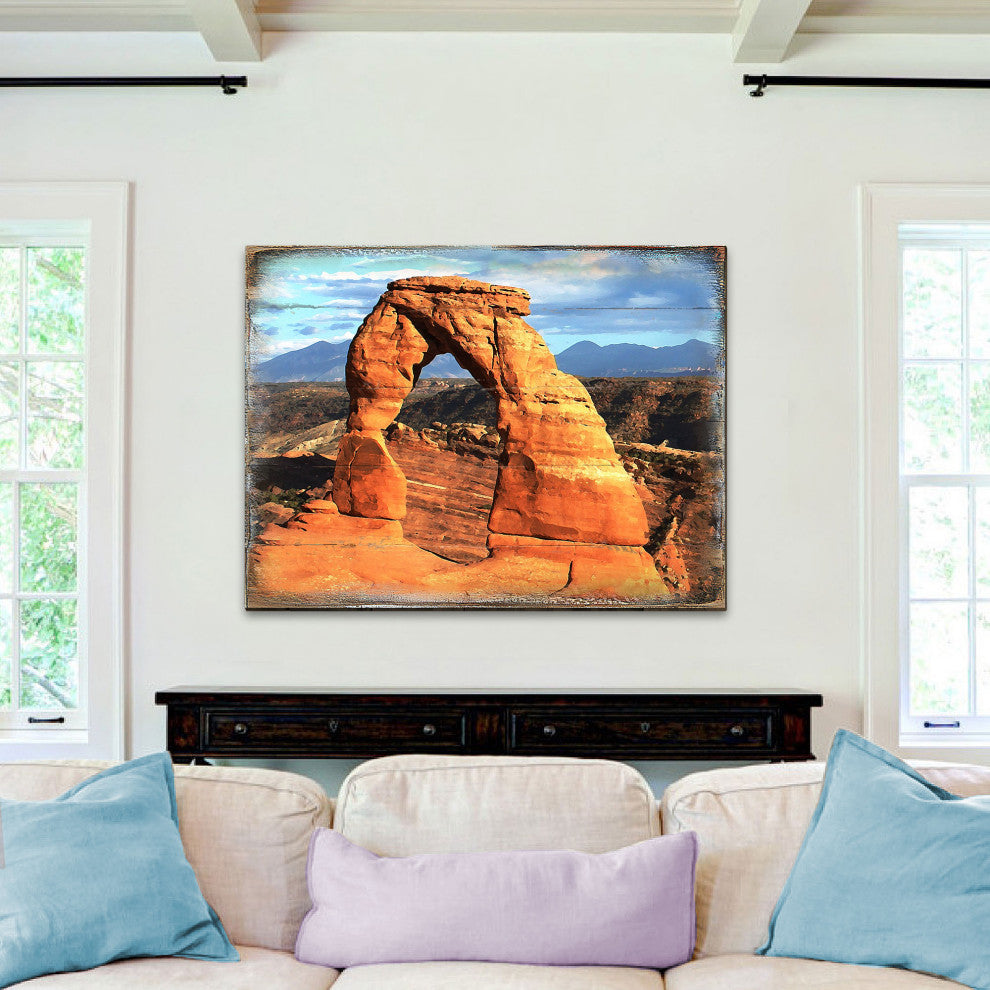 Grand Canyon Wooden Block, 48 X 36