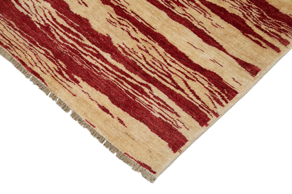 Rug N Carpet - Handmade Oriental 5' 8" x 7' 8" One-of-a-Kind Oushak Area Rug