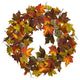 24" Maple Pine Cone Wreath