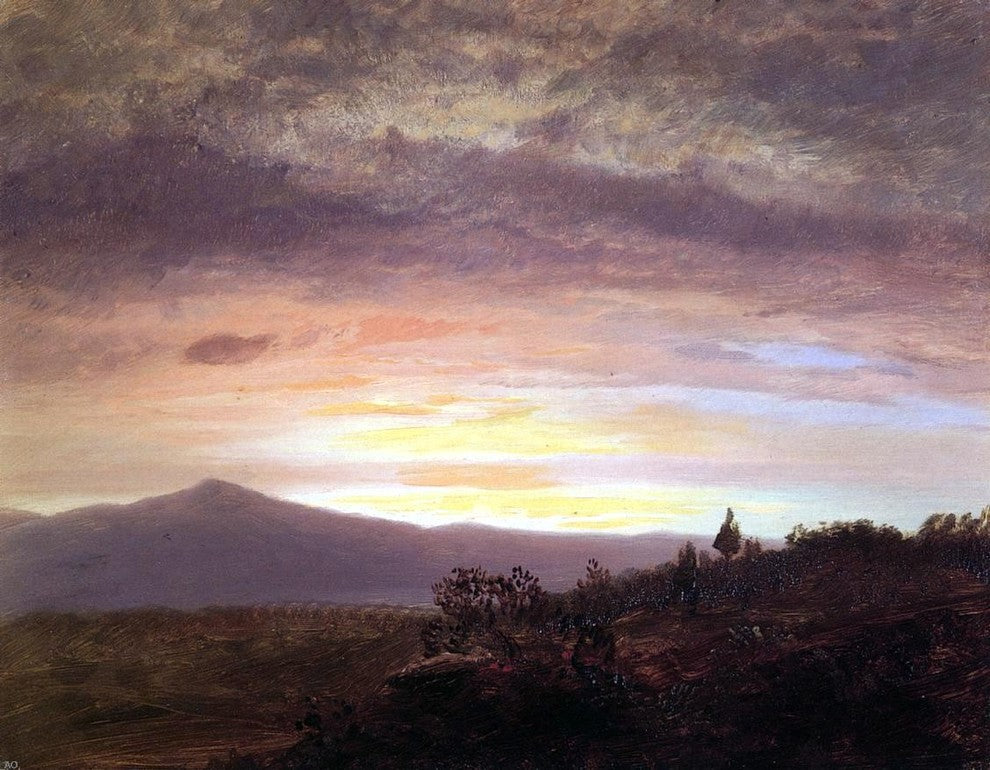 Frederic Edwin Church Mount Katahdin Wall Decal