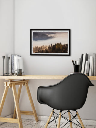 "Into the Forest" Framed Painting Print, 24x16