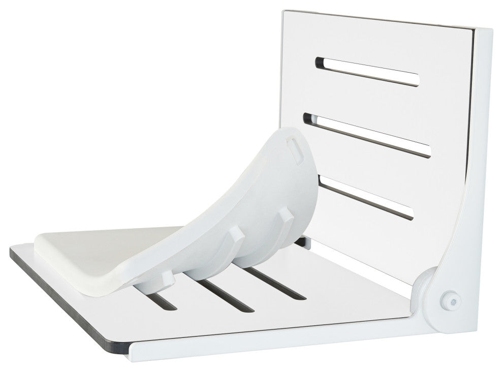 Shower Seat Foam Cushion, Waterproof and Slip-Resistant, Easy to Clean, White