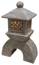 Design Toscano Japanese Pagoda Solar Lantern Statue