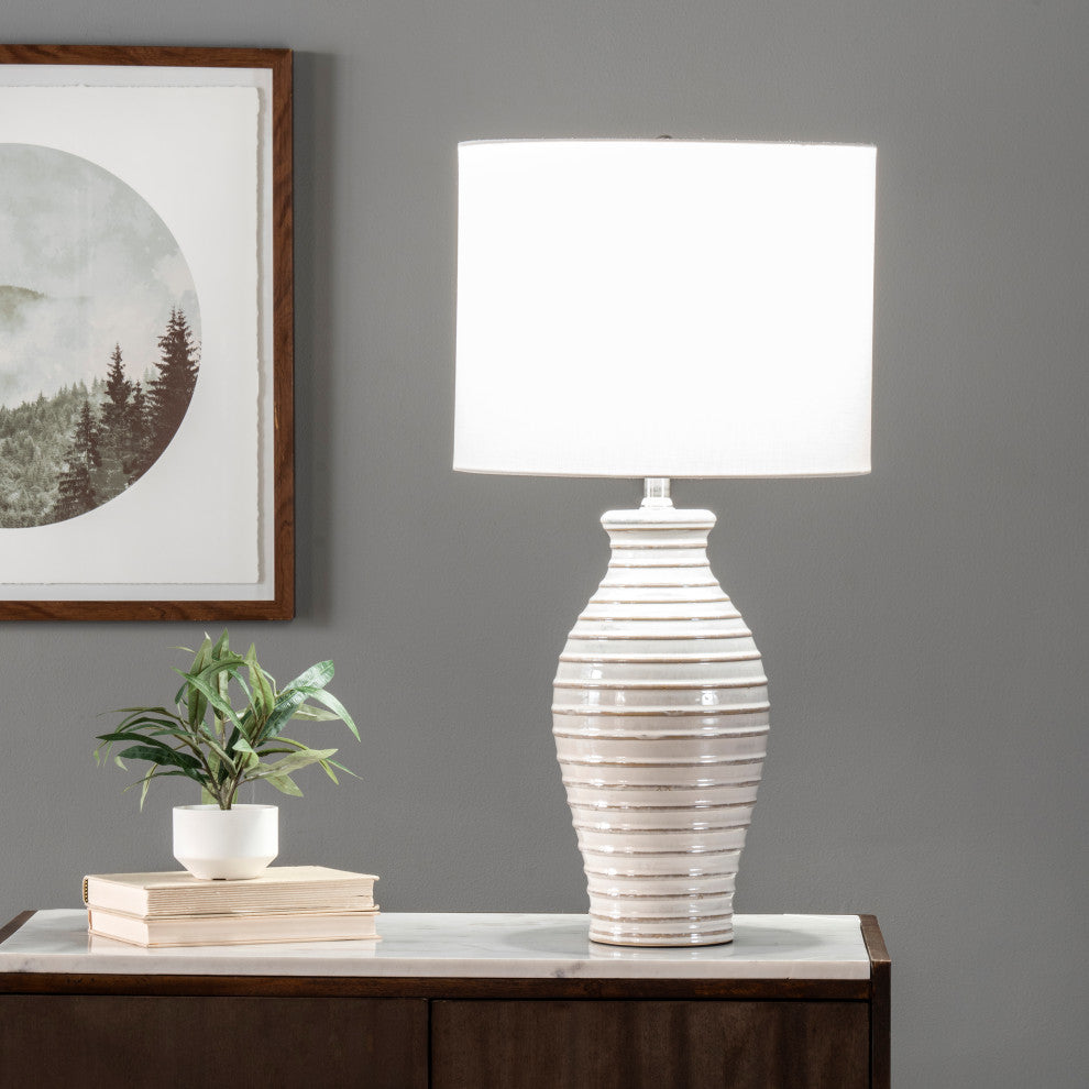 Nuloom Meri 28" Ceramic Table Lamp
