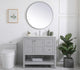 Tucker Grey 36" Single Sink Bathroom Vanity
