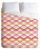 Deny Designs Heather Dutton Intersection Bright Duvet Cover - Lightweight
