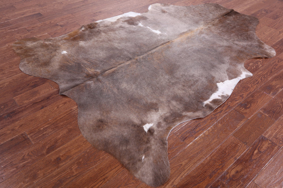 8' 0" X 6' 8" Natural Cowhide Rug C2305
