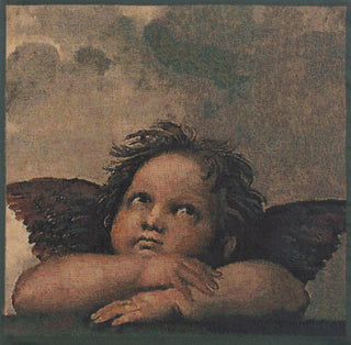 Angels by Raffael right Decorative Couch Pillow Cover