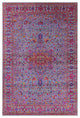 Persian Heriz Serapi Handmade Wool & Silk Rug 6' 1" X 9' 3" - Q15547