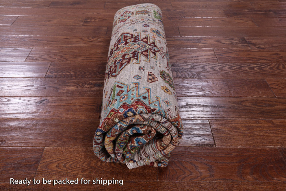 Handmade Fine Turkmen Ersari Wool Rug 5' 9" X 7' 8" Q10960