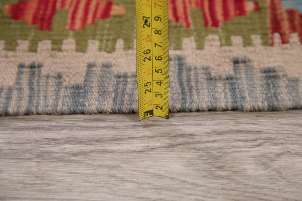 Turkish Flat-Woven Oriental Traditional Kilim Southwestern Area Rug, 8'1"X5'3"
