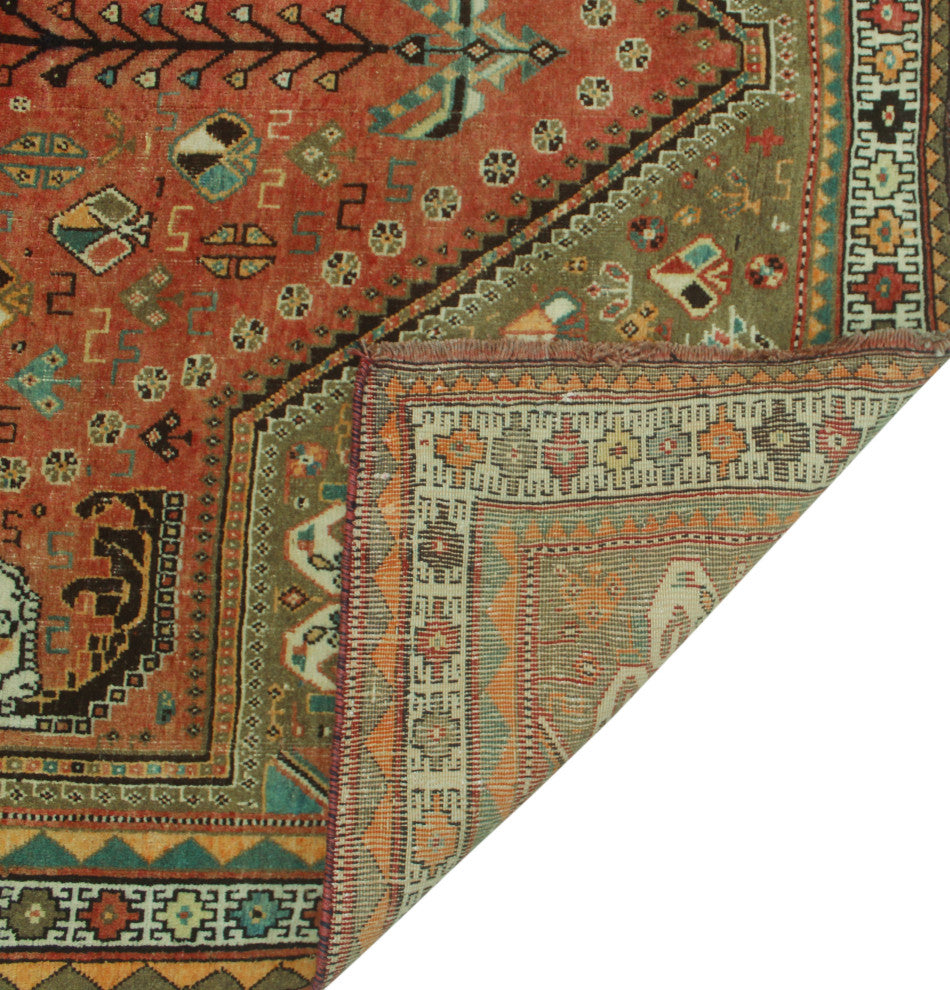 Semi-Antique Fariborz Rust Rug