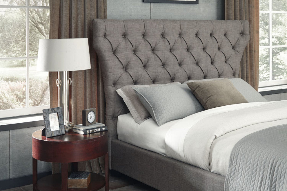 Modus Geneva E King Melina Platform Bed, Dolphin