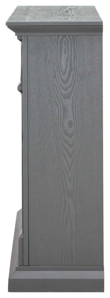 Savannah Color Changing Media Fireplace, Gray