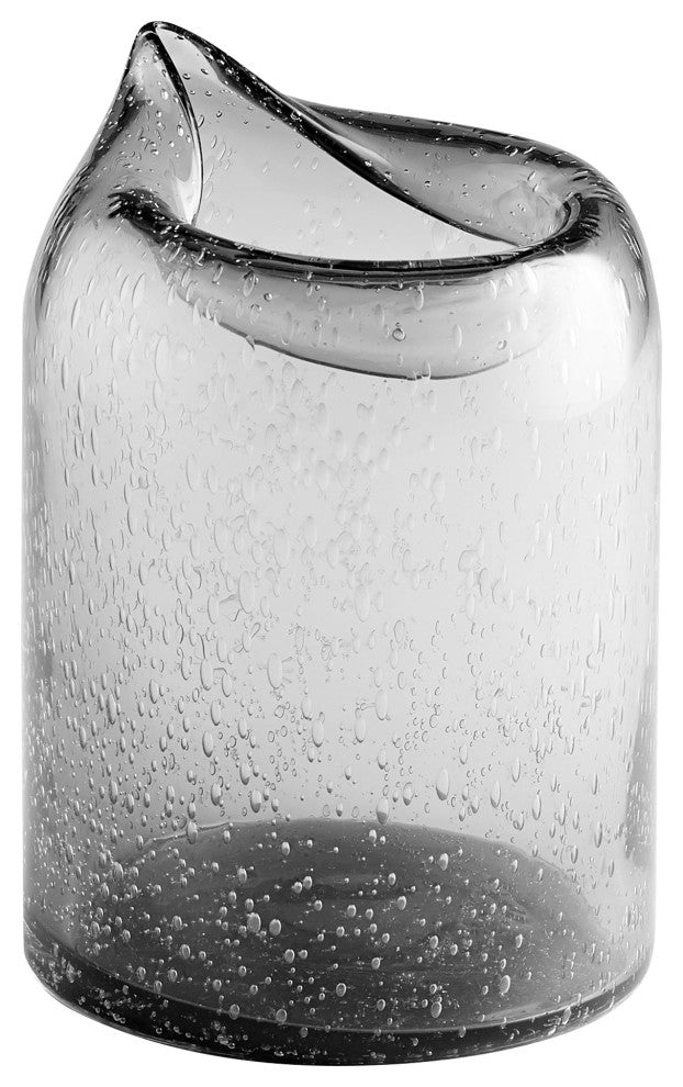 Oxtail Vase, Clear Small