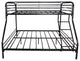 Gewnee Heavy Duty Twin-Over-Full Metal Bunk Bed