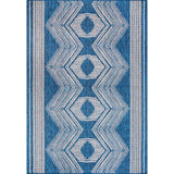 Nuloom Ranya Tribal Indoor/Outdoor Rug, Blue 2'x3'
