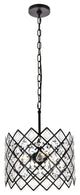 Lyla 13" Pendant, Black