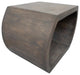 Infinity End Table, Grey