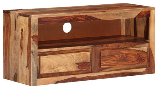 vidaXL TV Stand Meida Unit Sideboard TV Console Entertainment Center Solid Wood