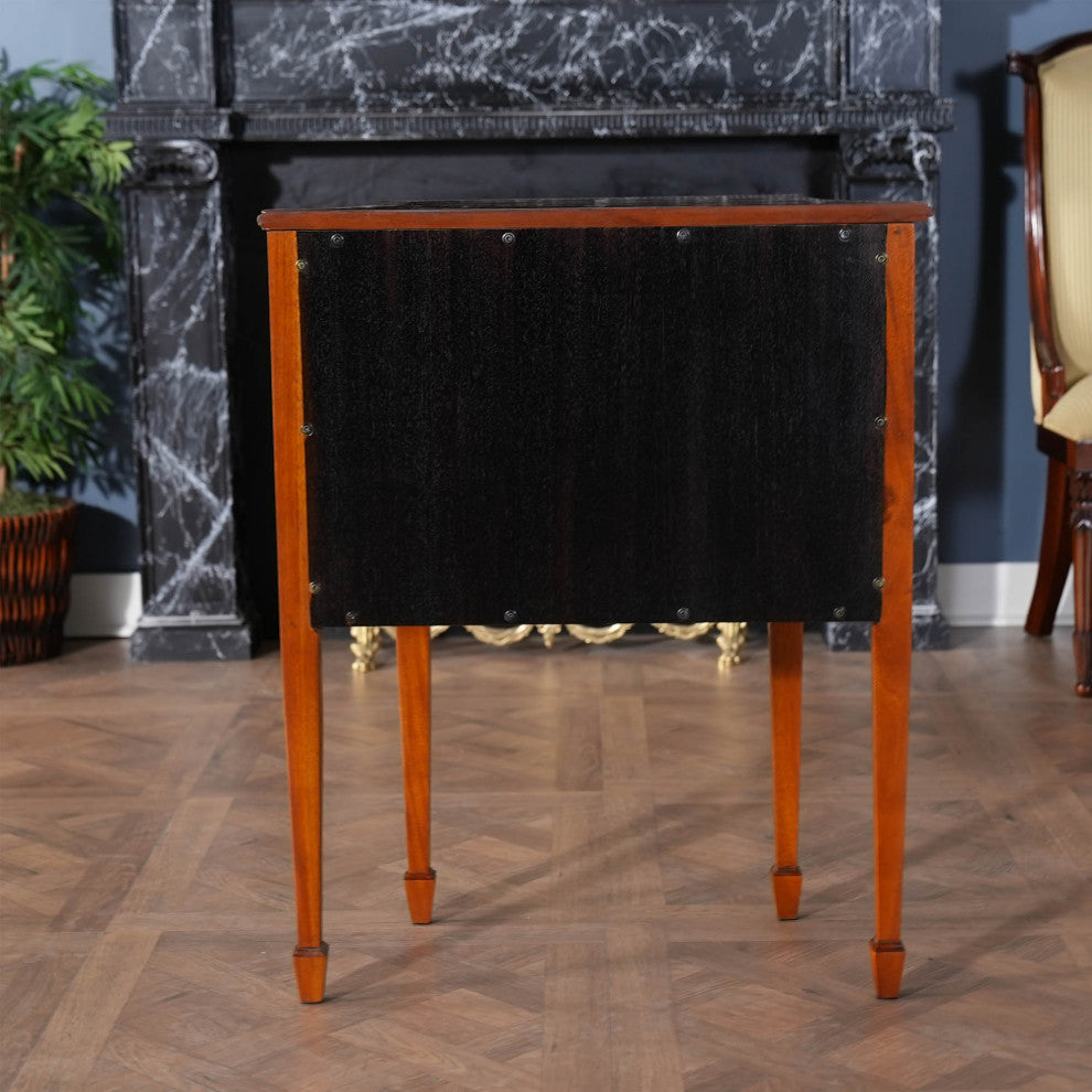 NOC083 Burled Commode