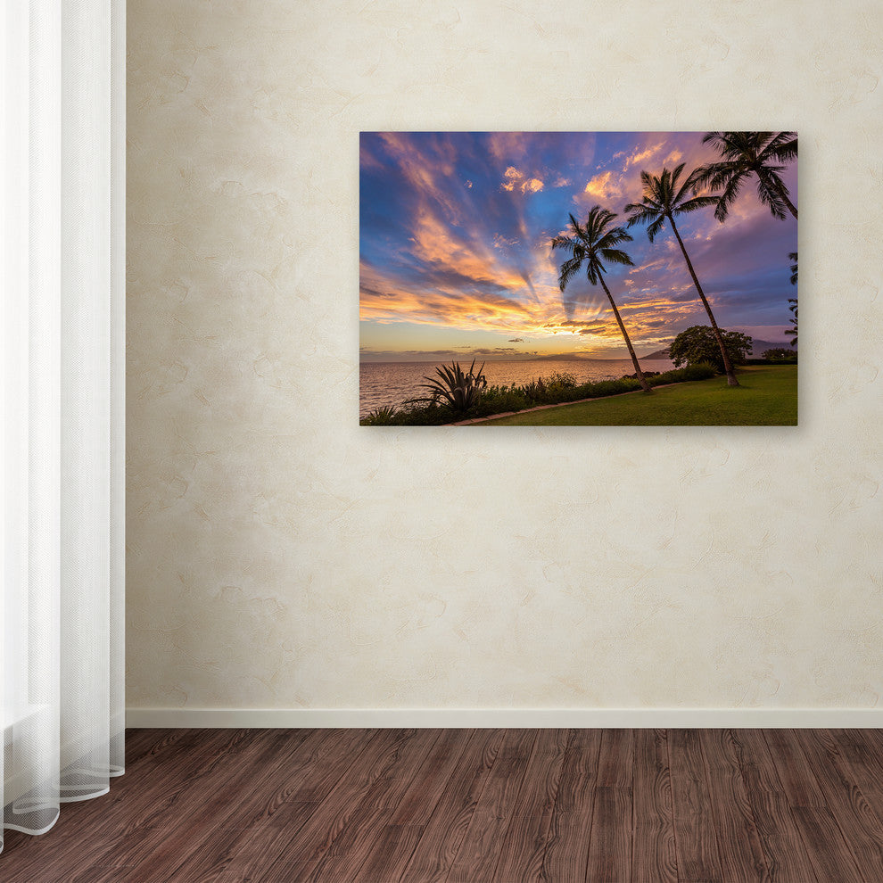 Pierre Leclerc 'Magical Hawaiian Sky' Canvas Art, 24x16