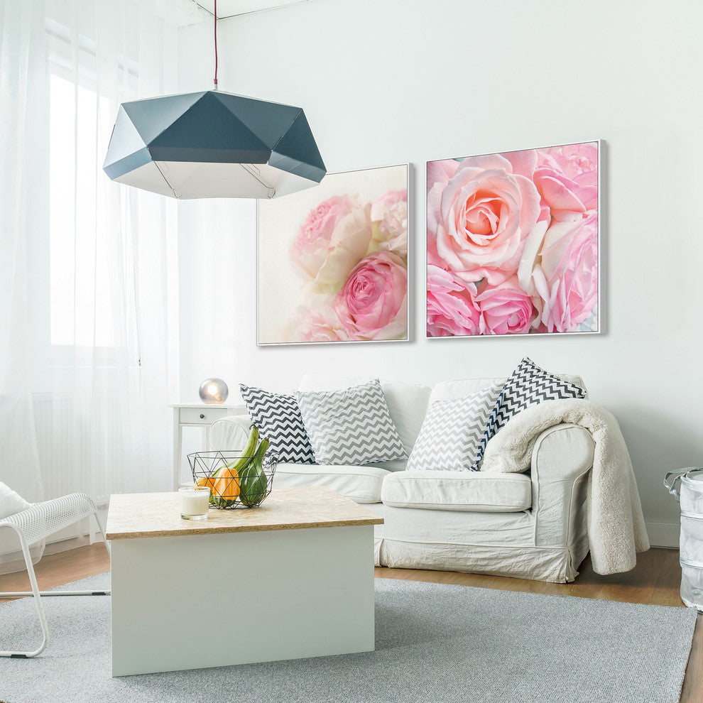Rose Bunch Diptych, 64x32