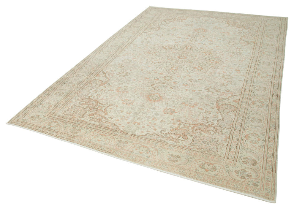 Rug N Carpet - Handmade Turkish 6' 6'' x 9' 10'' One-of-a-Kind Area Rug
