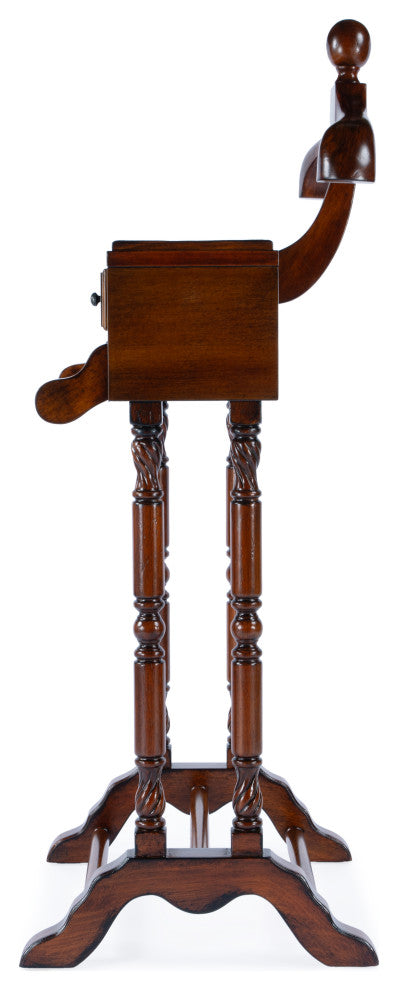 Petrov Clothing Valet Stand, Antique Cherry