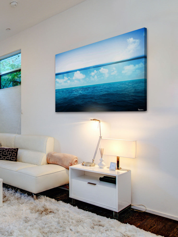 "Clouds" Print on Canvas, 24"x16"