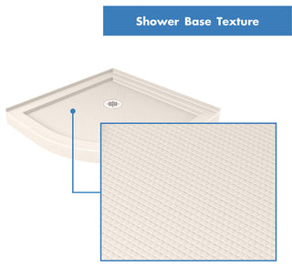 Prime 38x74 3/4 Clear Glass Sliding Shower Enclosure Oil Rubbed Bronze, Biscuit