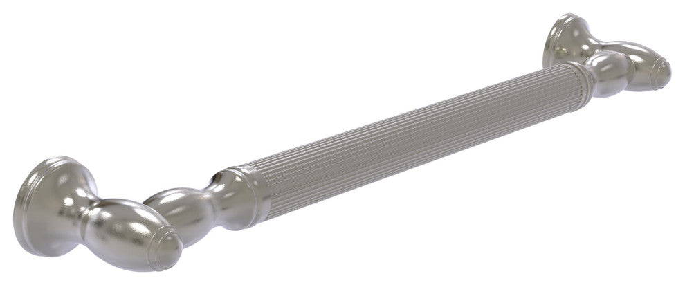 36" Grab Bar Reeded, Satin Nickel