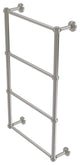 Waverly Place 4 Tier 30" Ladder Towel Bar with Groovy Detail, Satin Nickel