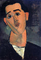 Amedeo Modigliani Portrait of Juan Gris, 18"x27" Wall Decal