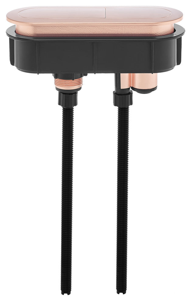 Toilet Hardware, SM-1T254, Rose Gold