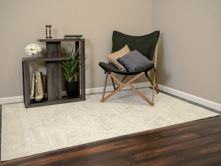 Quartz Ivory Area Rug, 2.2'x7.7'
