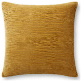 Loloi Pillow, Gold, 22''x22'', Cover With Poly