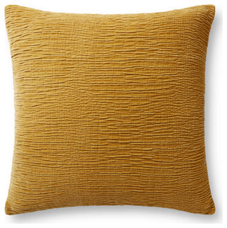 Loloi Pillow, Gold, 22''x22'', Cover With Poly